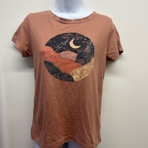 C&C California Taupe Colored Celestial Graphic Tee